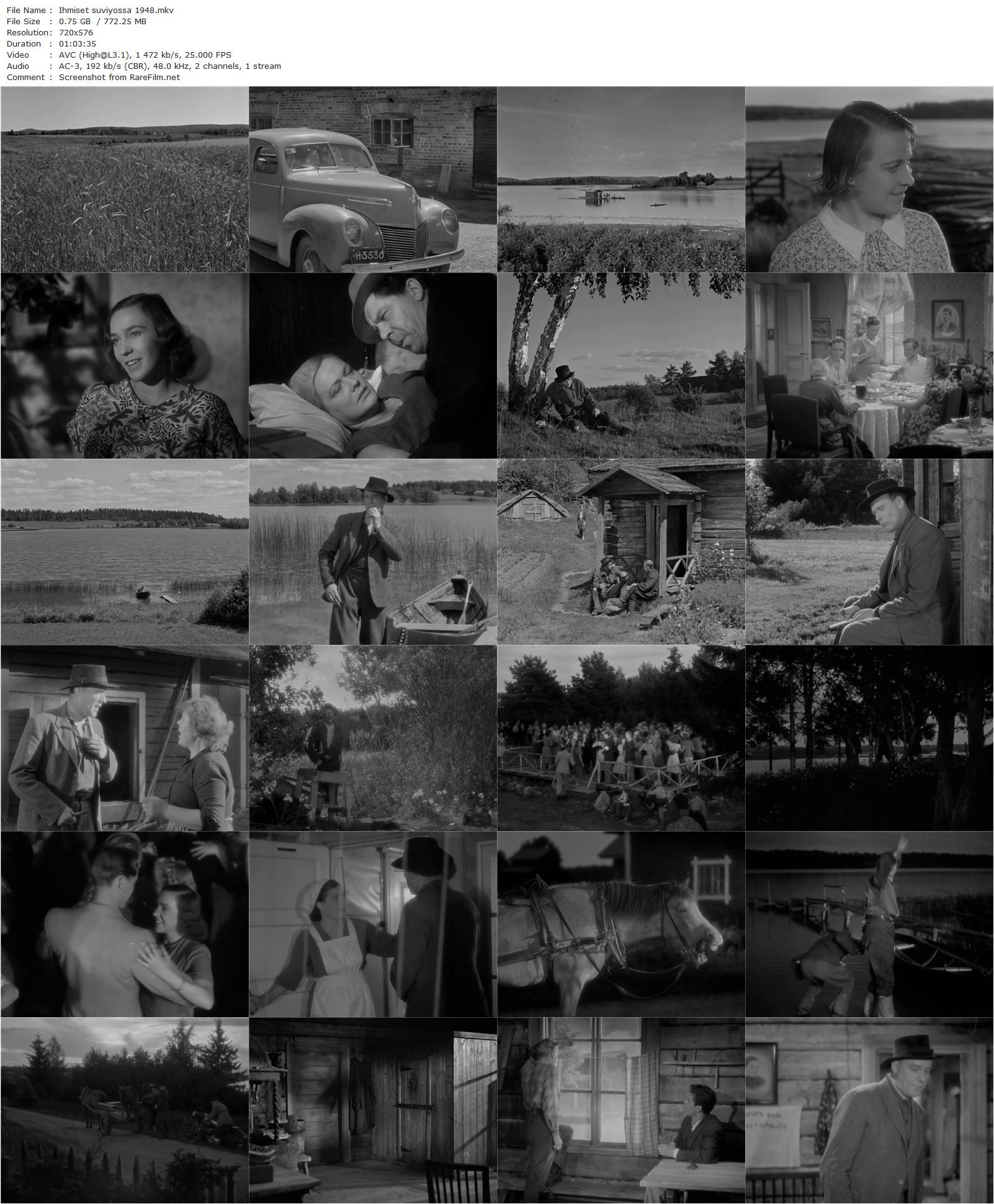 People in the Summer Night (1948) Valentin Vaala-poster