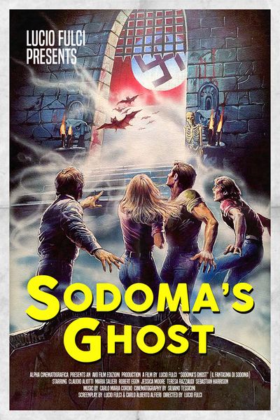 Il Fantasma di Sodoma / Ghosts of Sodom (1988) Lucio Fulci, Claudio Aliotti, Maria Concetta Salieri, Robert Egon, Horror, Erotic