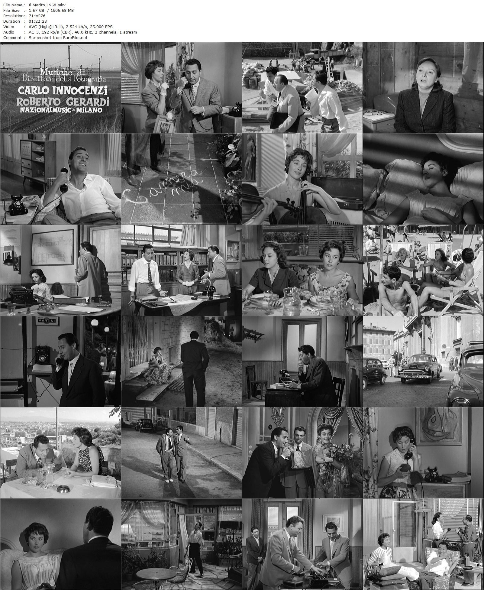 The Husband / Il marito (1958) Nanni Loy-poster