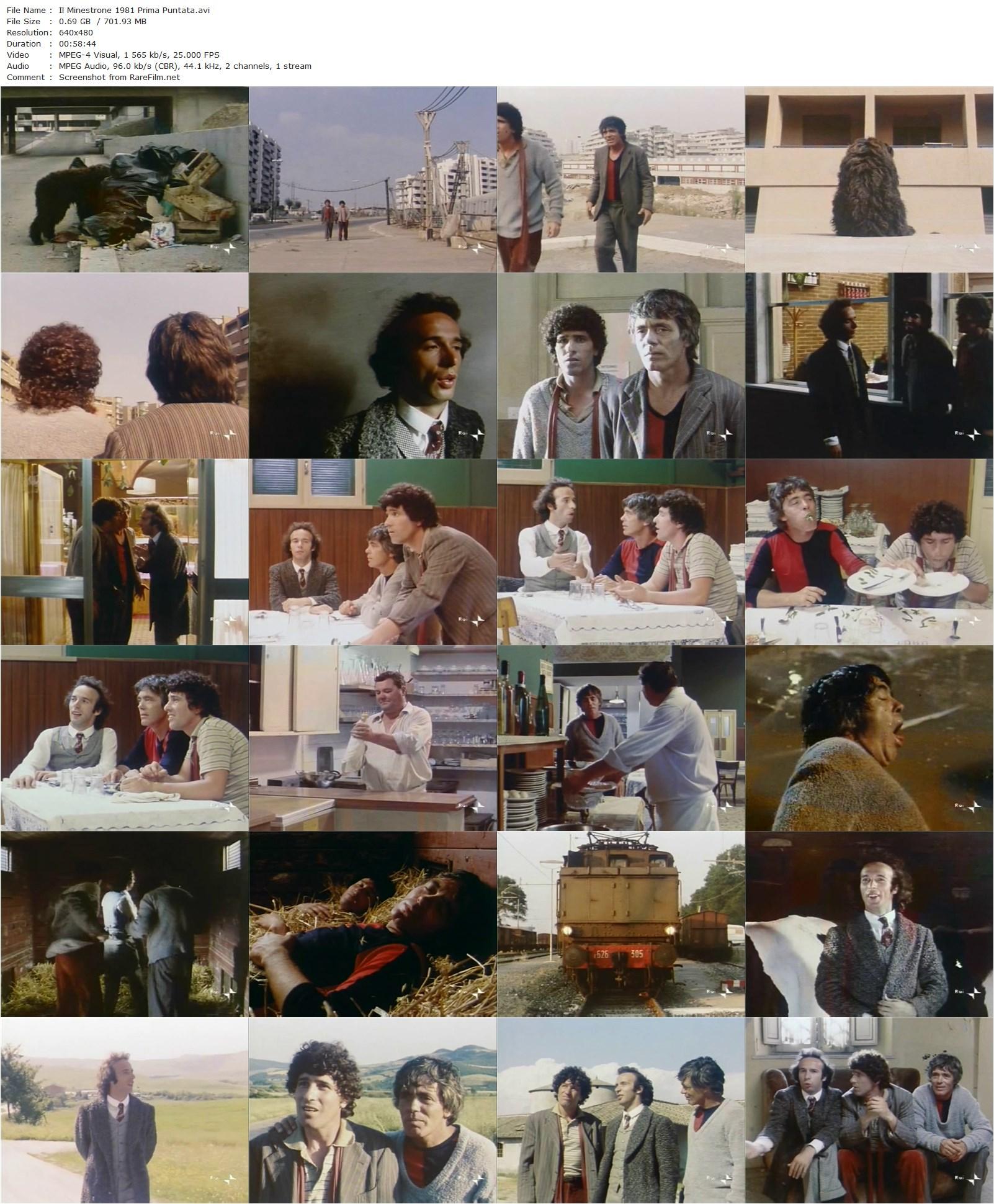 Il minestrone (1981) Sergio Citti, Roberto Benigni, Franco Citti, Ninetto Davoli-poster