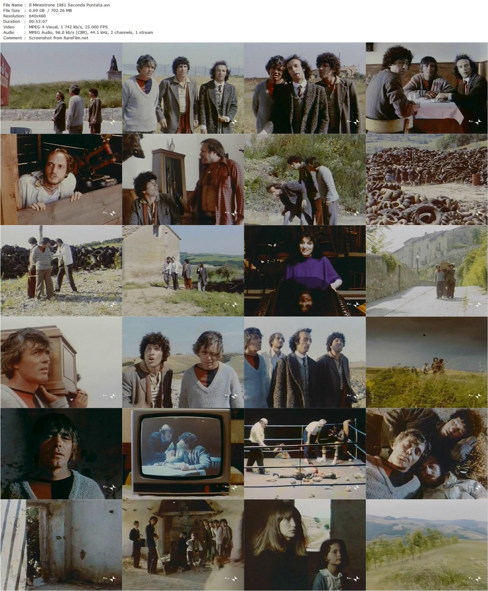 Il minestrone (1981) Sergio Citti, Roberto Benigni, Franco Citti, Ninetto Davoli-poster