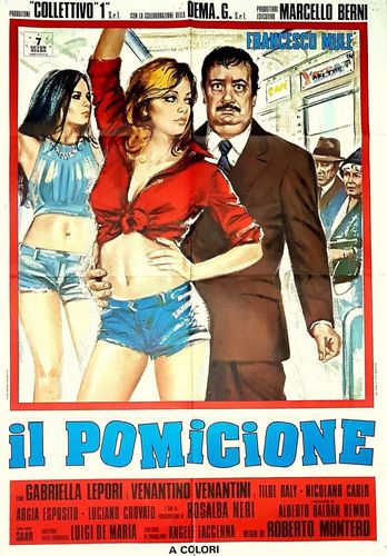 Il pomicione (1976) Roberto Bianchi Montero, Francesco Mulè, Gabriella Lepori, Venantino Venantini