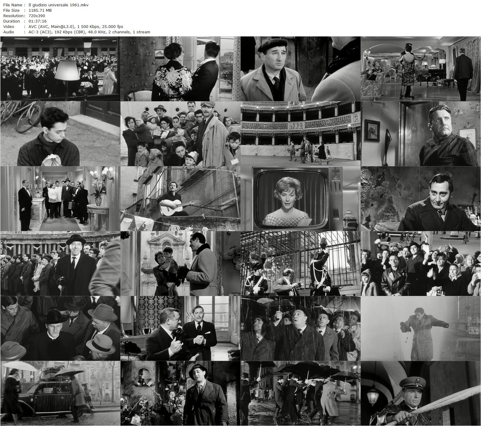 The Last Judgement (1961) Vittorio De Sica, Nicola Rossi-Lemeni, Elli Davis, Fernandel-poster