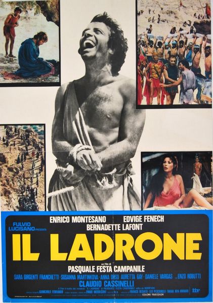 Il ladrone / The Good Thief (1980) Pasquale Festa Campanile, Enrico Montesano, Edwige Fenech, Bernadette Lafont, Comedy, Erotic