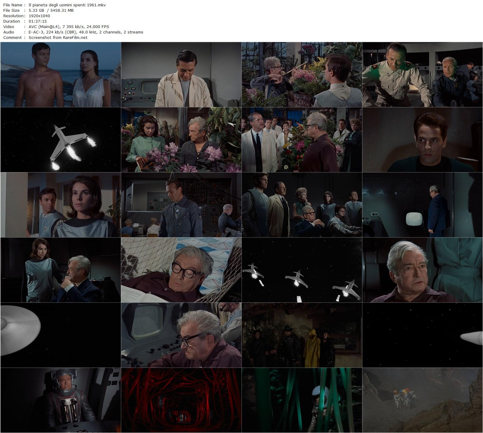 Battle of the Worlds / Il pianeta degli uomini spenti (1961) Antonio Margheriti, Claude Rains, Bill Carter, Umberto Orsini-poster