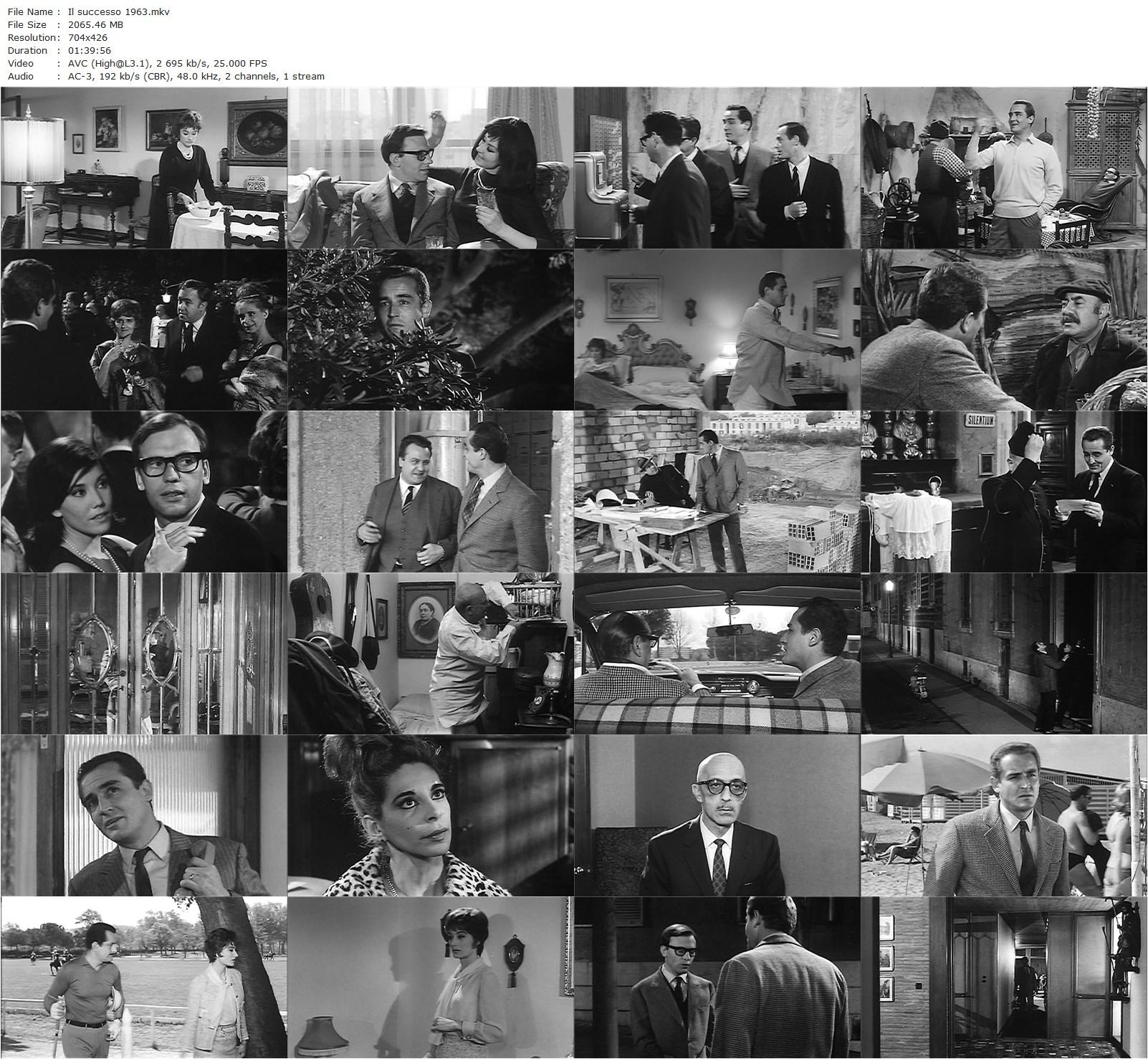 The Success AKA Il successo (1963) Mauro Morassi, Dino Risi, Vittorio Gassman, Anouk Aimée, Jean-Louis Trintignant-poster