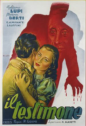 The Testimony / Il testimone (1946) Pietro Germi, Roldano Lupi, Marina Berti, Ernesto Almirante