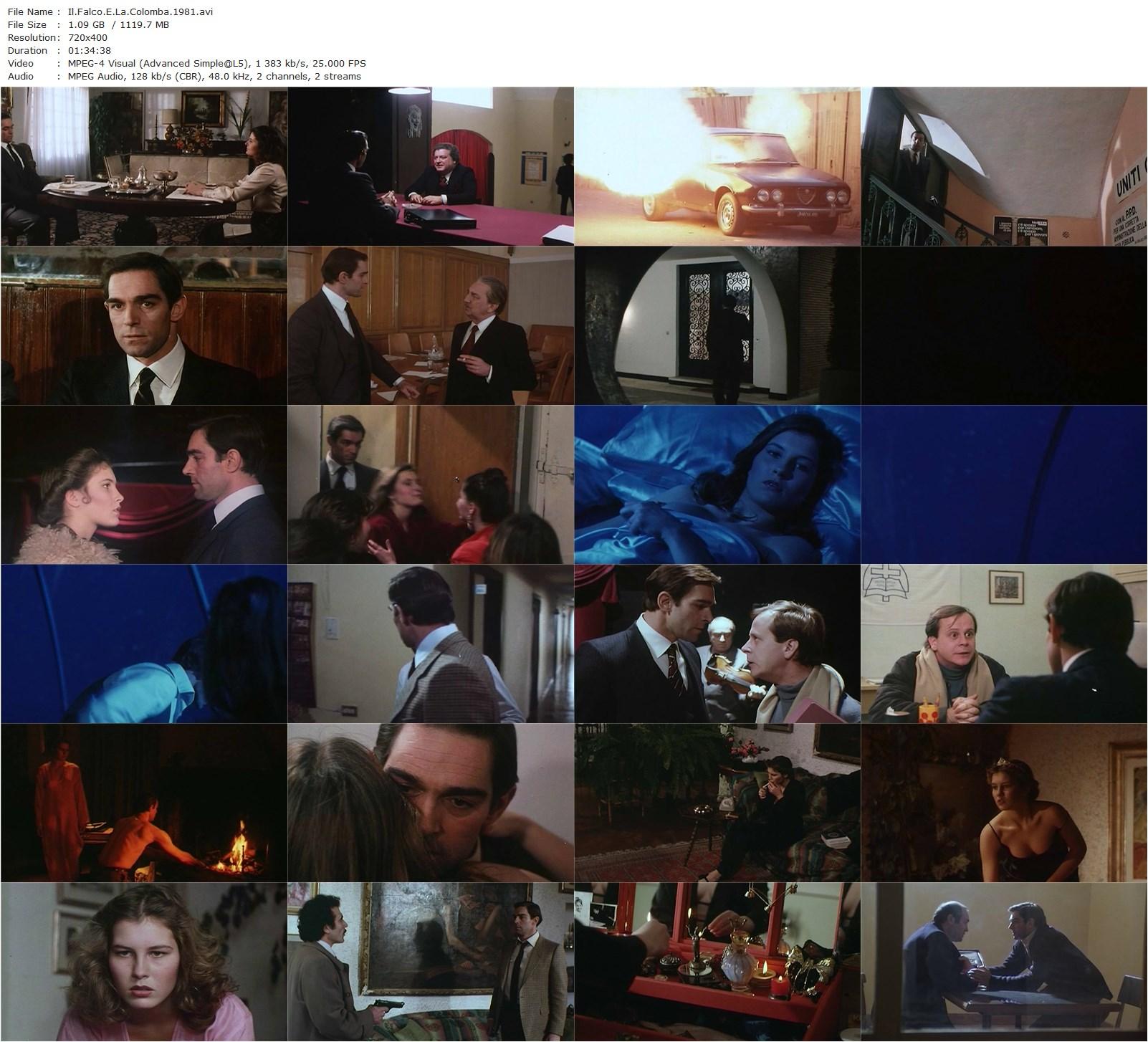 The Hawk and the Dove AKA Il falco e la colomba (1981) Fabrizio Lori, Lara Wendel, Fabio Testi, Simonetta Stefanelli-poster