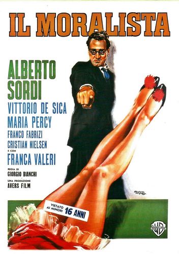 The Moralist AKA Il moralista (1959) Giorgio Bianchi, Alberto Sordi, Vittorio De Sica, Franco Fabrizi