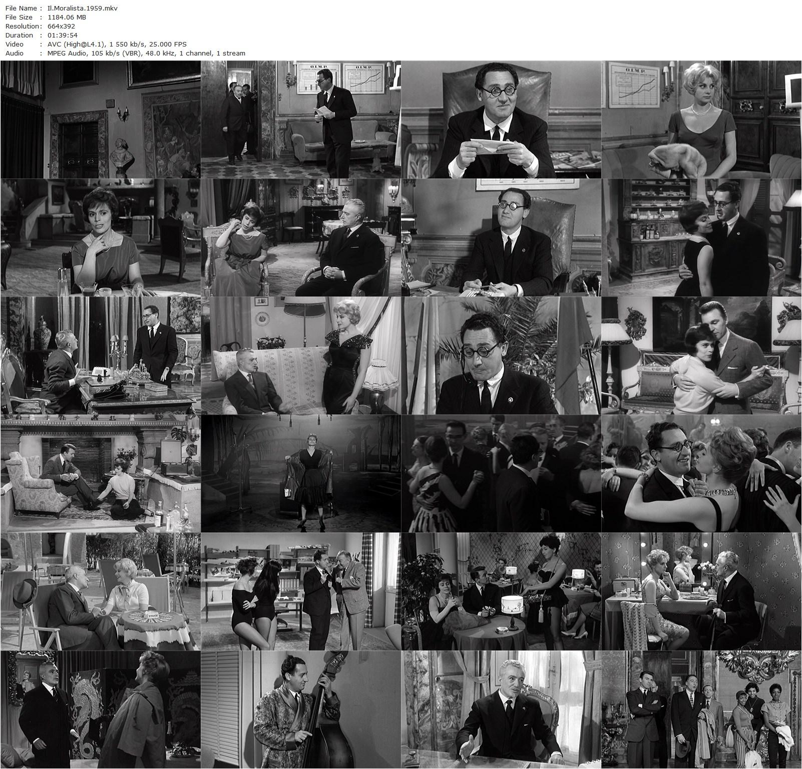 The Moralist AKA Il moralista (1959) Giorgio Bianchi, Alberto Sordi, Vittorio De Sica, Franco Fabrizi-poster