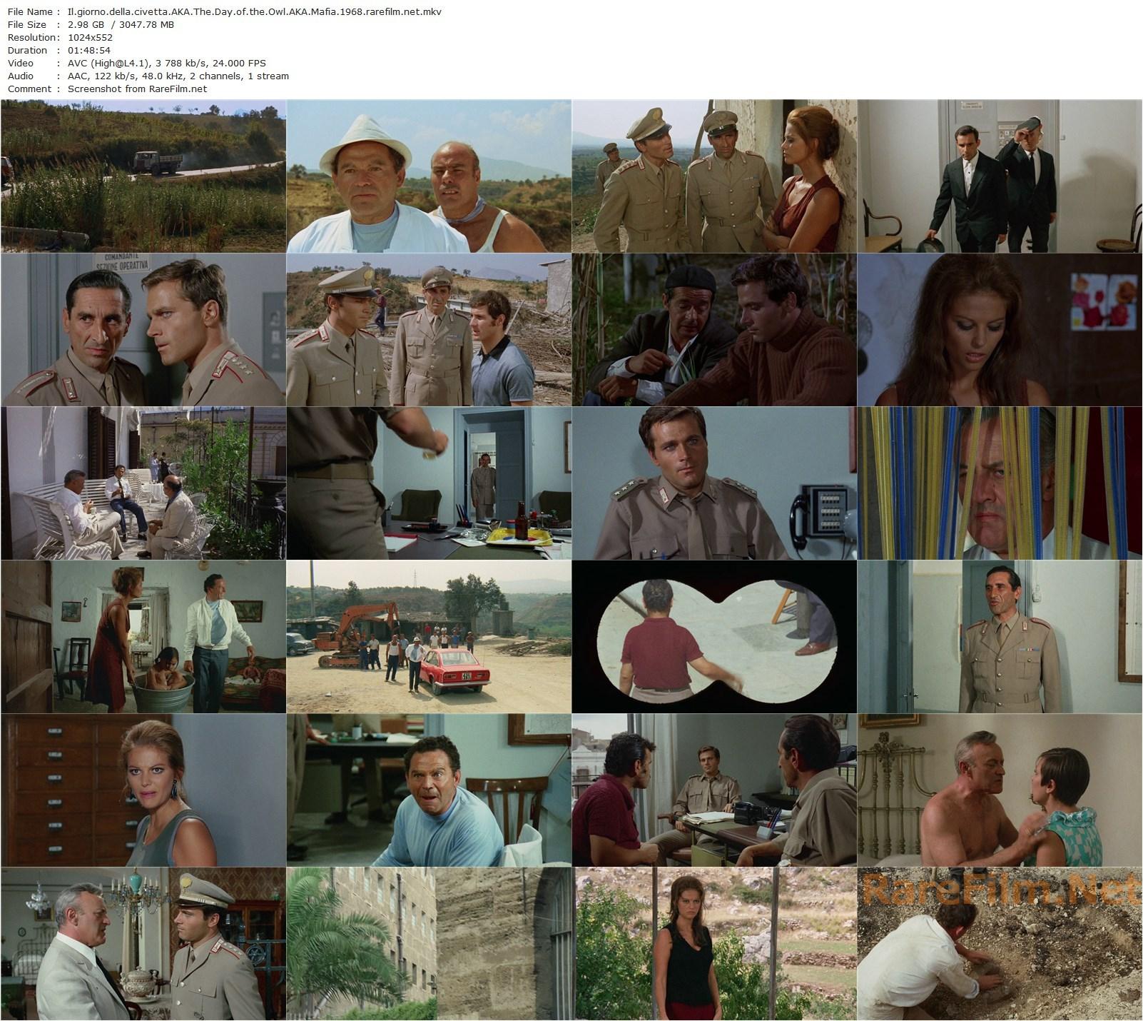 The Day of the Owl / Il giorno della civetta (1968) Damiano Damiani, Claudia Cardinale, Franco Nero, Lee J. Cobb-poster