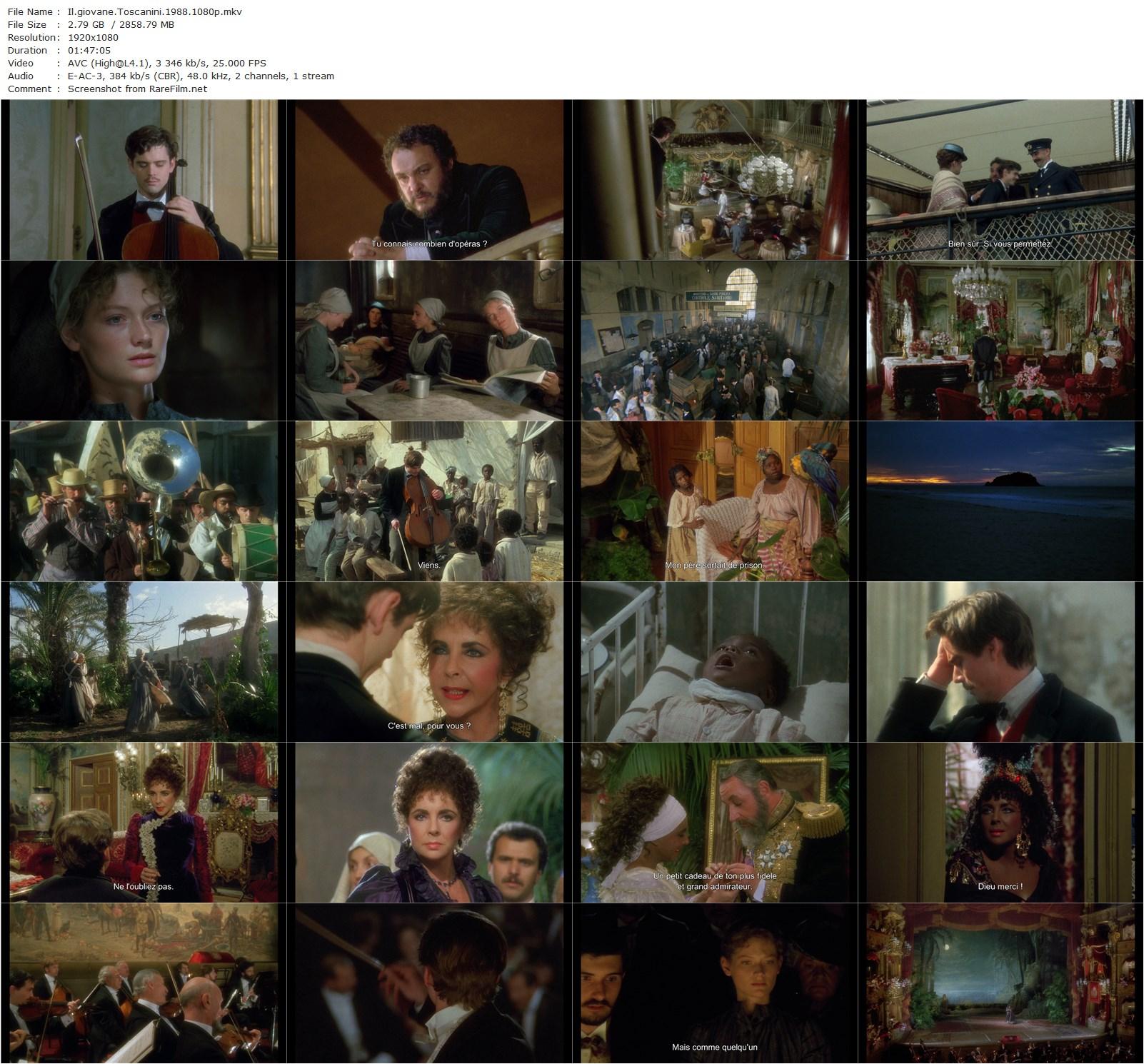 Young Toscanini / Il giovane Toscanini (1988) Franco Zeffirelli, C. Thomas Howell, Elizabeth Taylor, Sophie Ward-poster