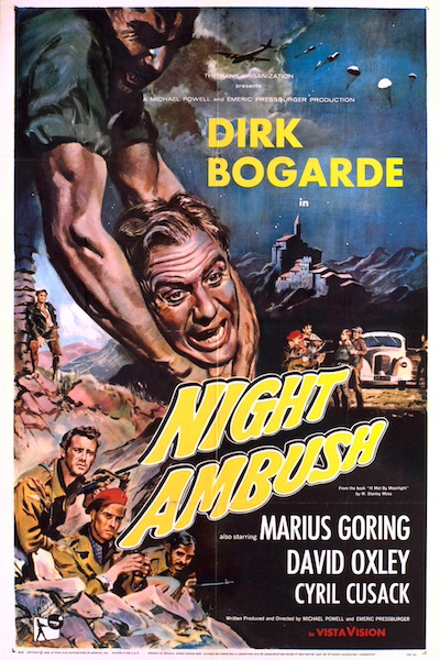 Ill Met by Moonlight AKA Night Ambush (1957) by Michael Powell & Emeric Pressburger