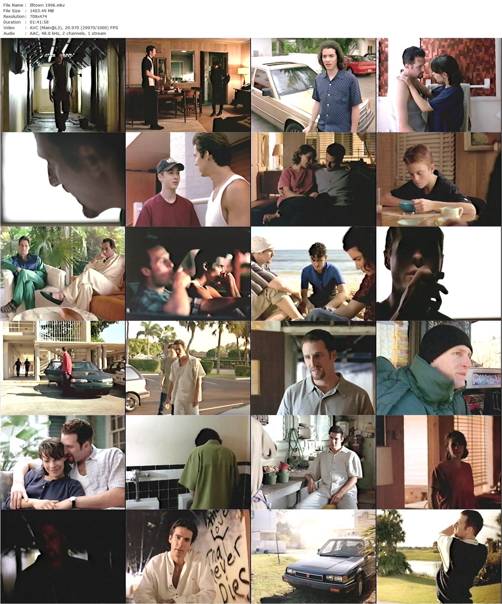 Illtown (1996) Nick Gomez, Michael Rapaport, Lili Taylor, Adam Trese-poster