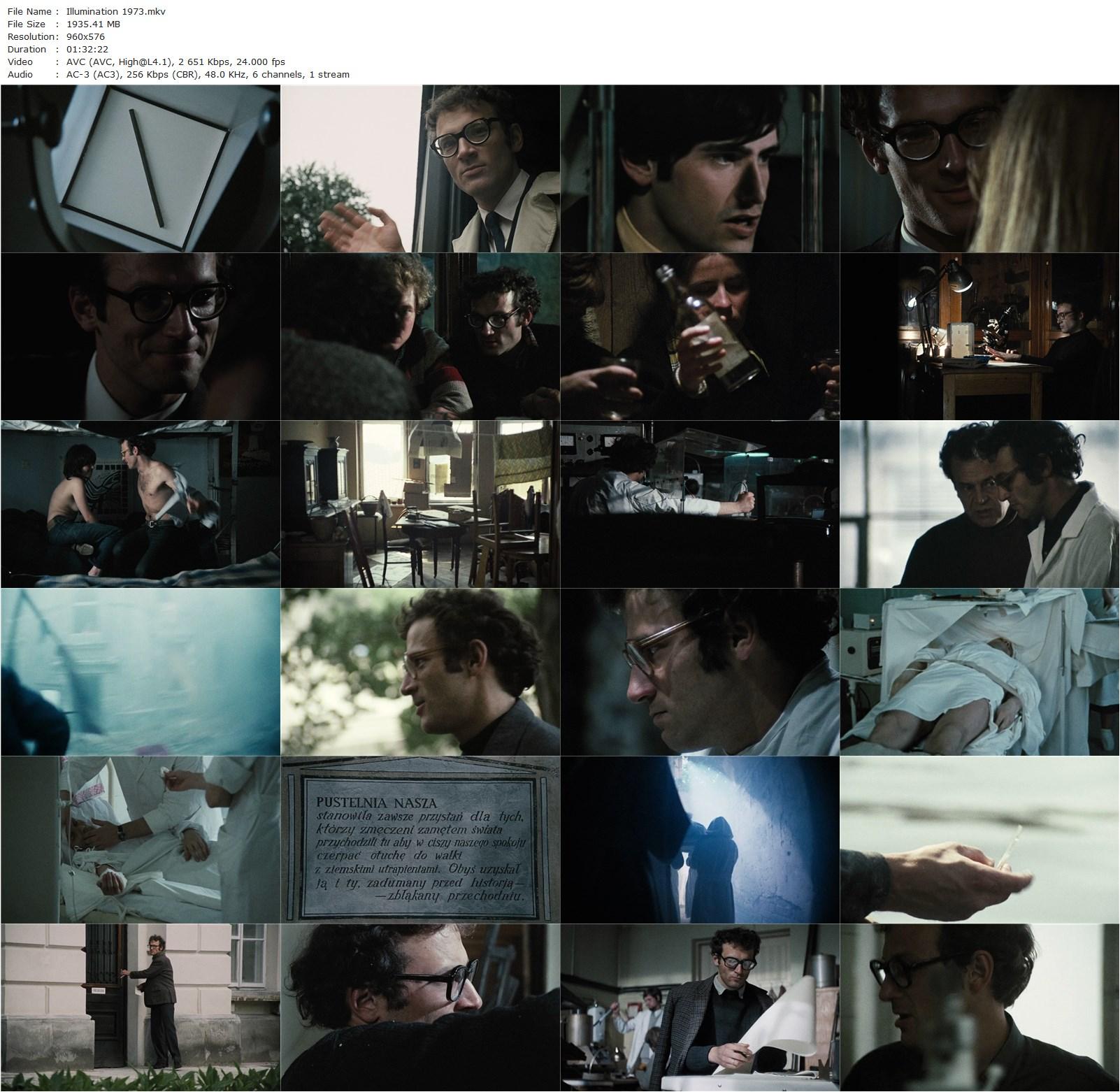 The Illumination (1973) Krzysztof Zanussi, Stanislaw Latallo, Monika Dzienisiewicz-Olbrychska, Malgorzata Pritulak-poster