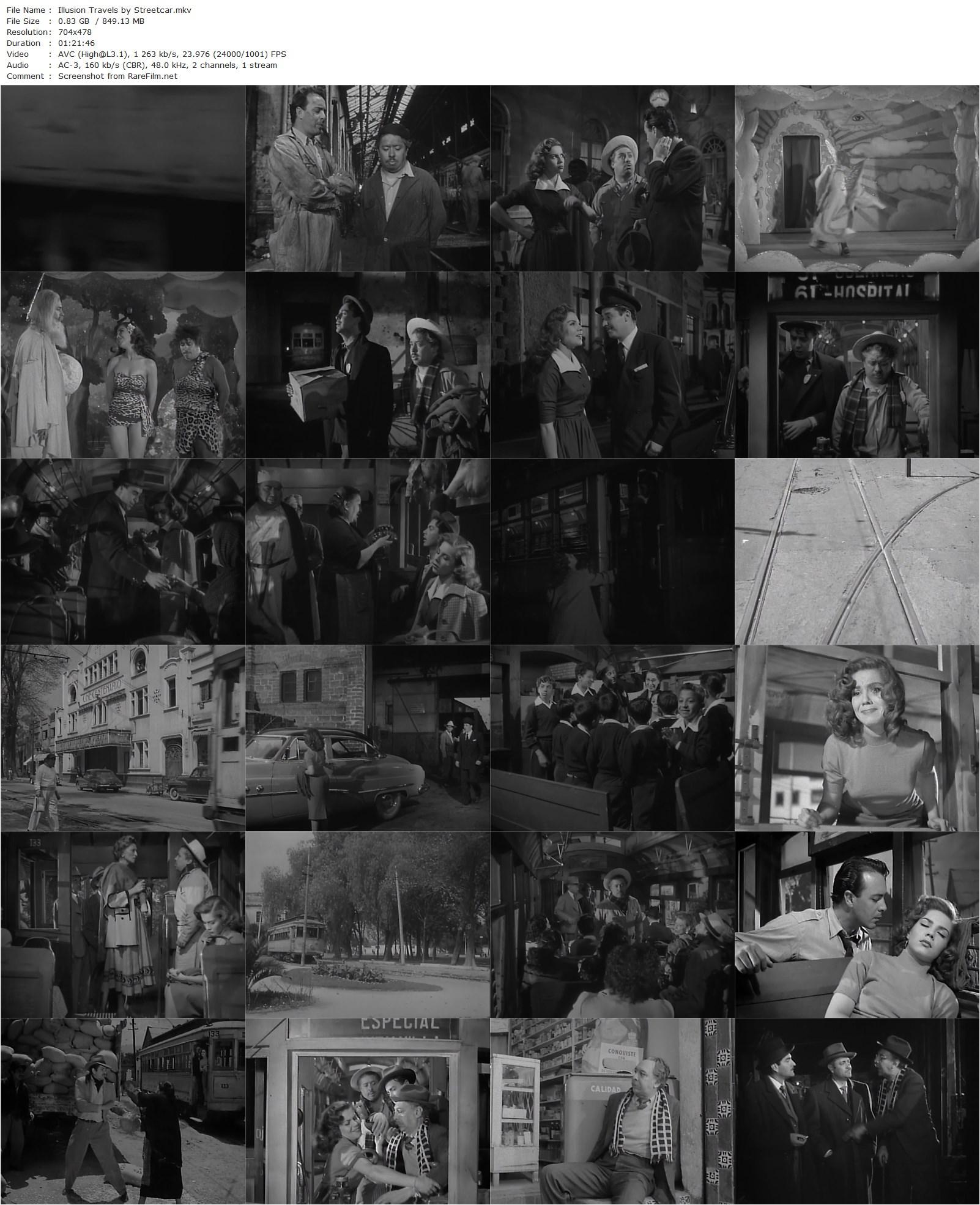 Illusion Travels by Streetcar (1954) Luis Buñuel-poster