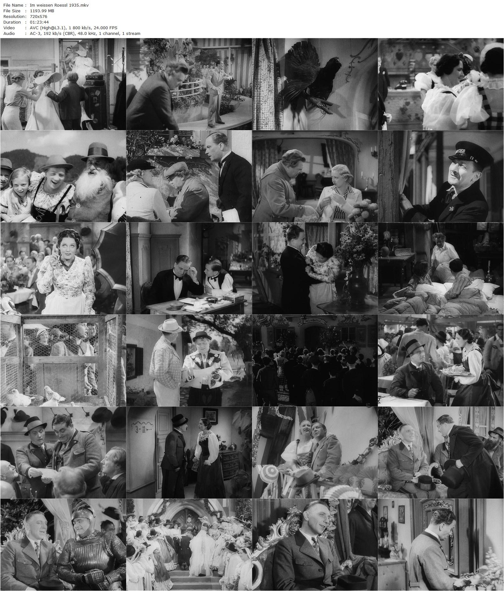 The White Horse Inn / Im weißen Rößl (1935) Carl Lamac, Christl Mardayn, Hermann Thimig, Willi Schaeffers-poster