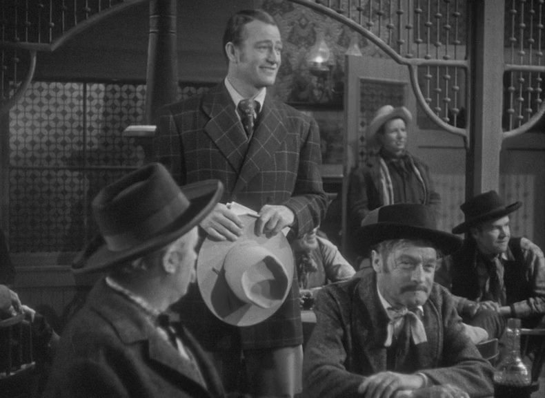 In Old California (1942) William C. McGann, John Wayne, Binnie Barnes, Albert Dekker, Romance, Western-poster