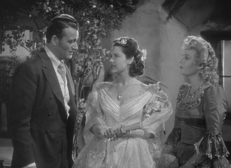 In Old California (1942) William C. McGann, John Wayne, Binnie Barnes, Albert Dekker, Romance, Western-poster