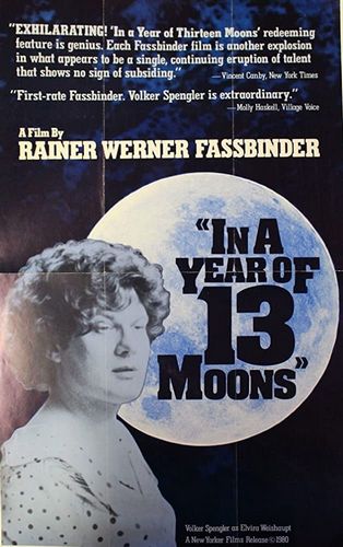 In a Year with 13 Moons AKA In einem Jahr mit 13 Monden (1978) Rainer Werner Fassbinder, Volker Spengler, Ingrid Caven, Gottfried John