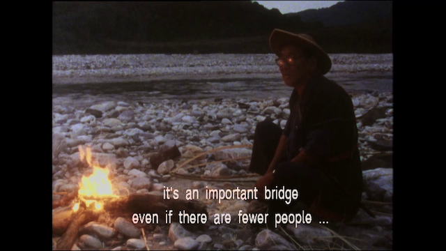 In the Forest Hangs a Bridge (1999) by Sanjay Kak-poster