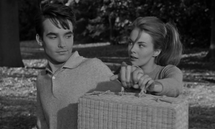 In the French Style (1963) Robert Parrish, Jean Seberg, Stanley Baker, Philippe Forquet-poster