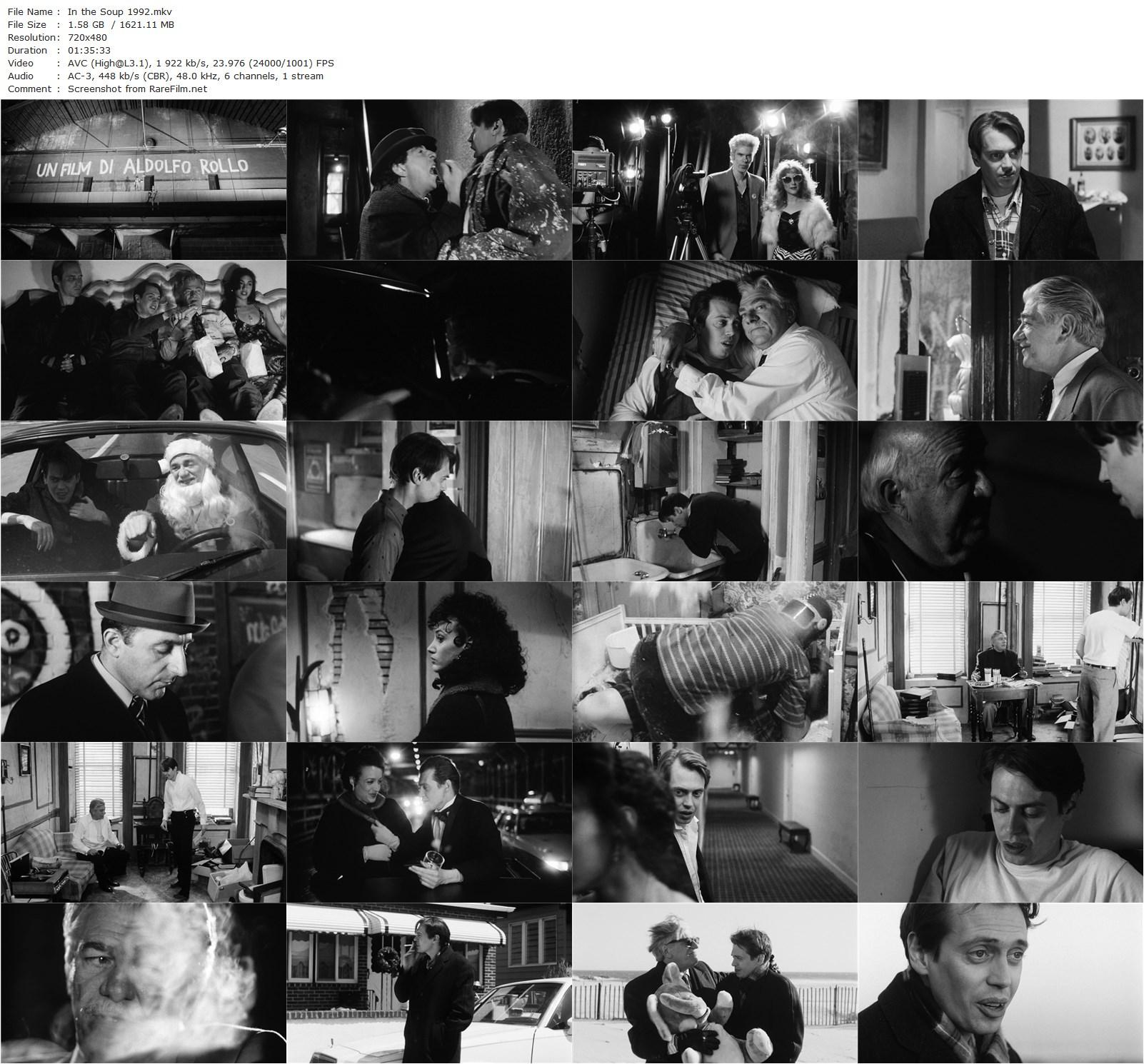 In the Soup (1992) Alexandre Rockwell, Steve Buscemi, Seymour Cassel, Jennifer Beals-poster