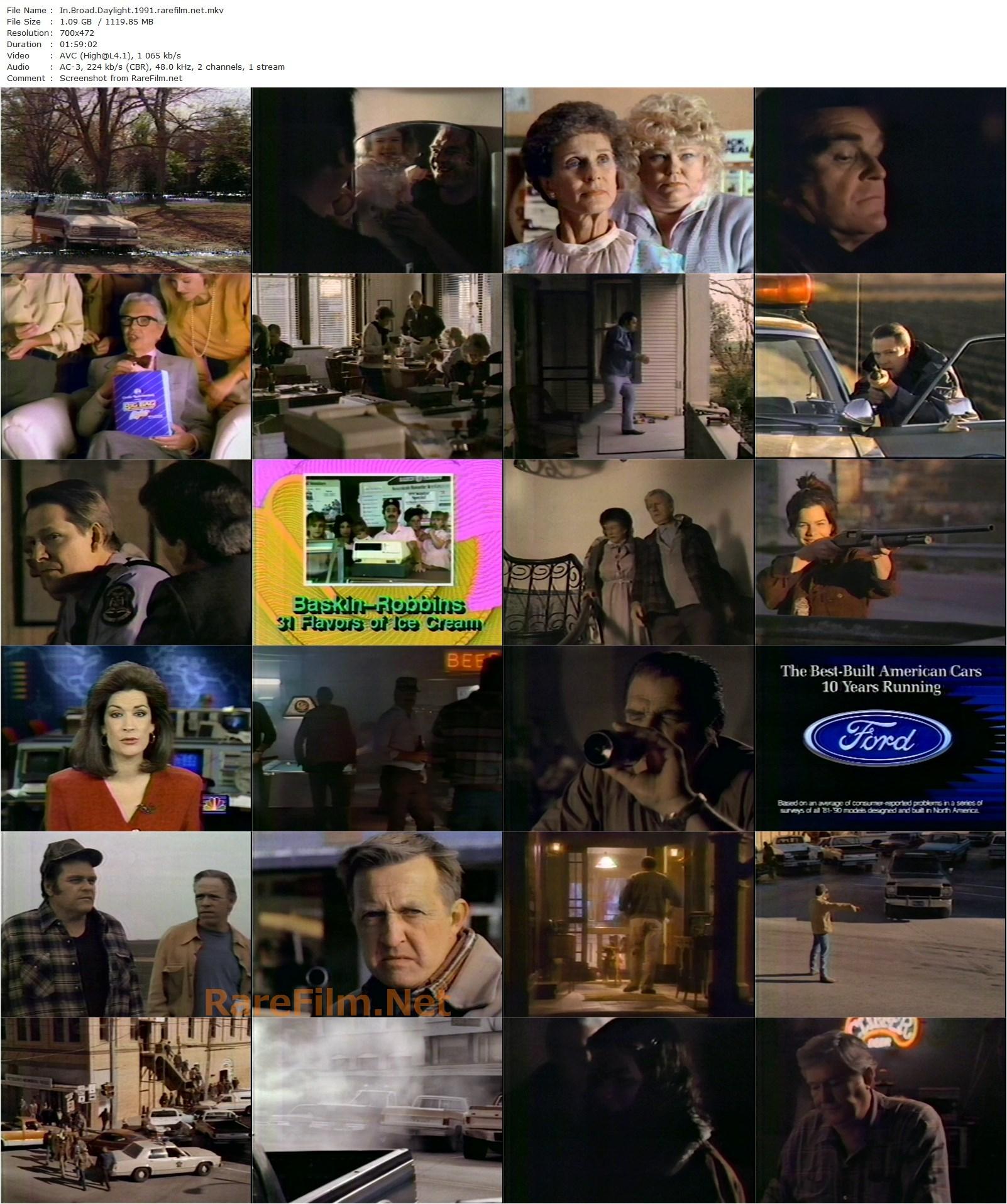 In Broad Daylight (1991) James Steven Sadwith, Brian Dennehy, Cloris Leachman, Marcia Gay Harden-poster