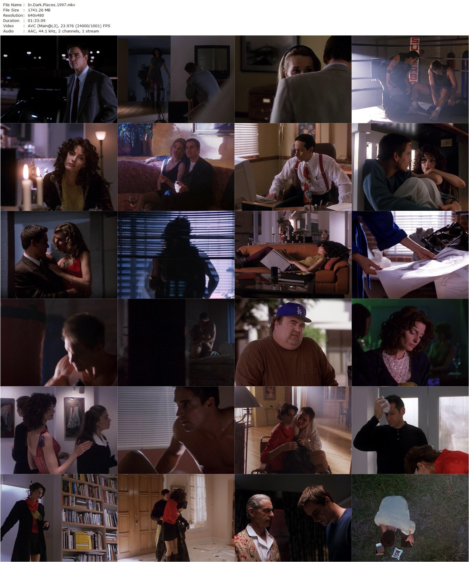 In Dark Places (1997) James C.E. Burke, Joan Severance, Bryan Kestner, John Vargas-poster