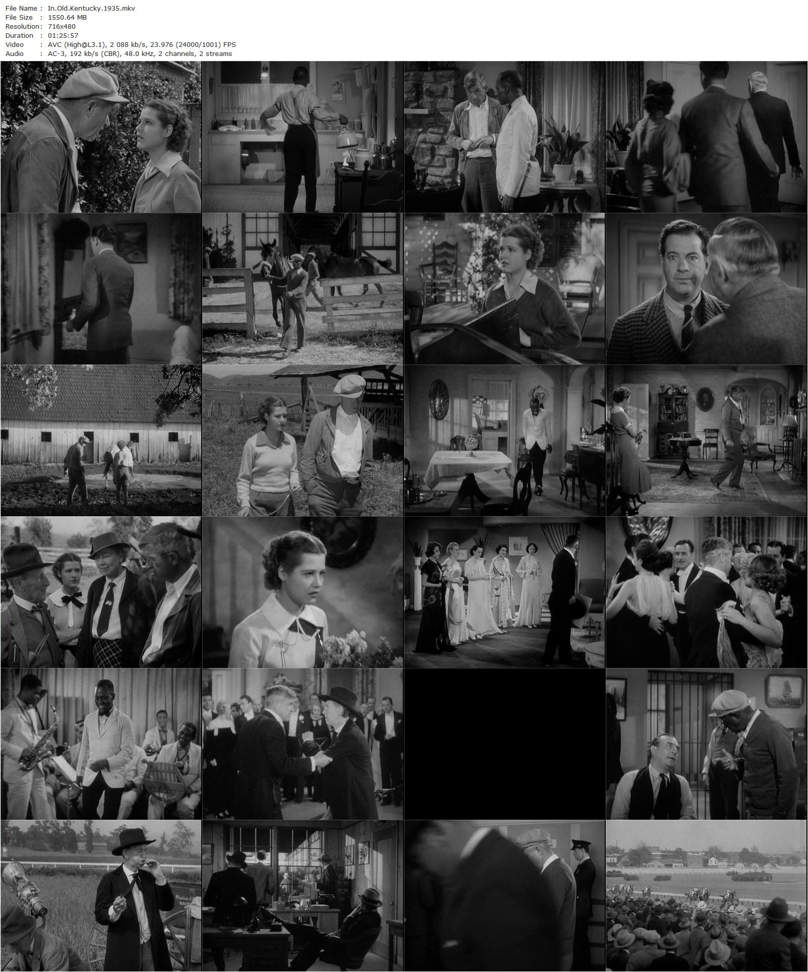 In Old Kentucky (1935) George Marshall, Will Rogers, Dorothy Wilson, Russell Hardie-poster