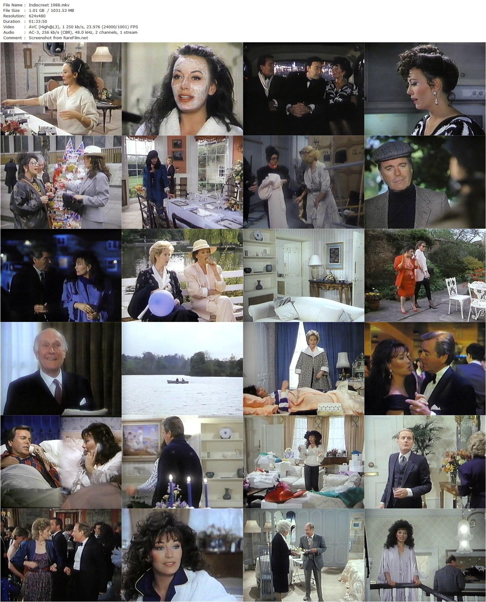 Indiscreet (1988) Richard Michaels, Robert Wagner, Lesley-Anne Down, Maggie Henderson-poster