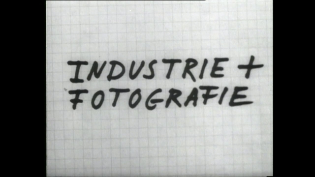 Harun Farocki – Industrie und Fotografie (1979)