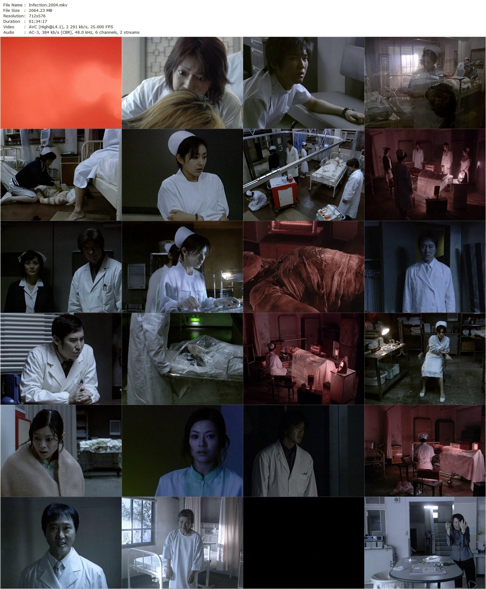 Infection AKA Kansen (2004) Masayuki Ochiai, Michiko Hada, Mari Hoshino, Tae Kimura-poster