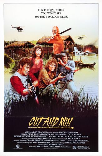 Cut and Run AKA Inferno in diretta (1984) Ruggero Deodato, Lisa Blount, Leonard Mann, Willie Aames