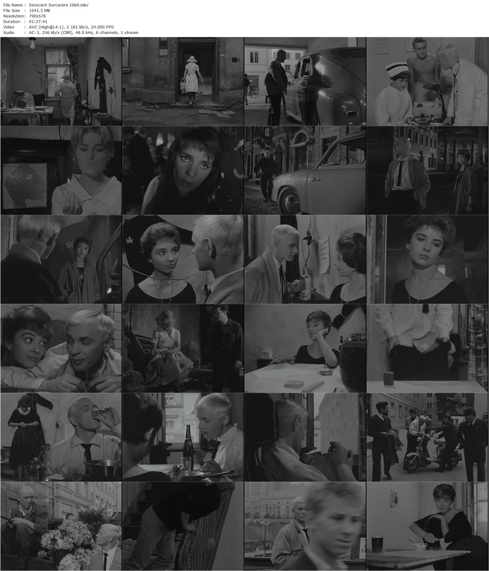 Innocent Sorcerers / Niewinni czarodzieje (1960) Andrzej Wajda, Tadeusz Lomnicki, Krystyna Stypulkowska, Wanda Koczeska-poster