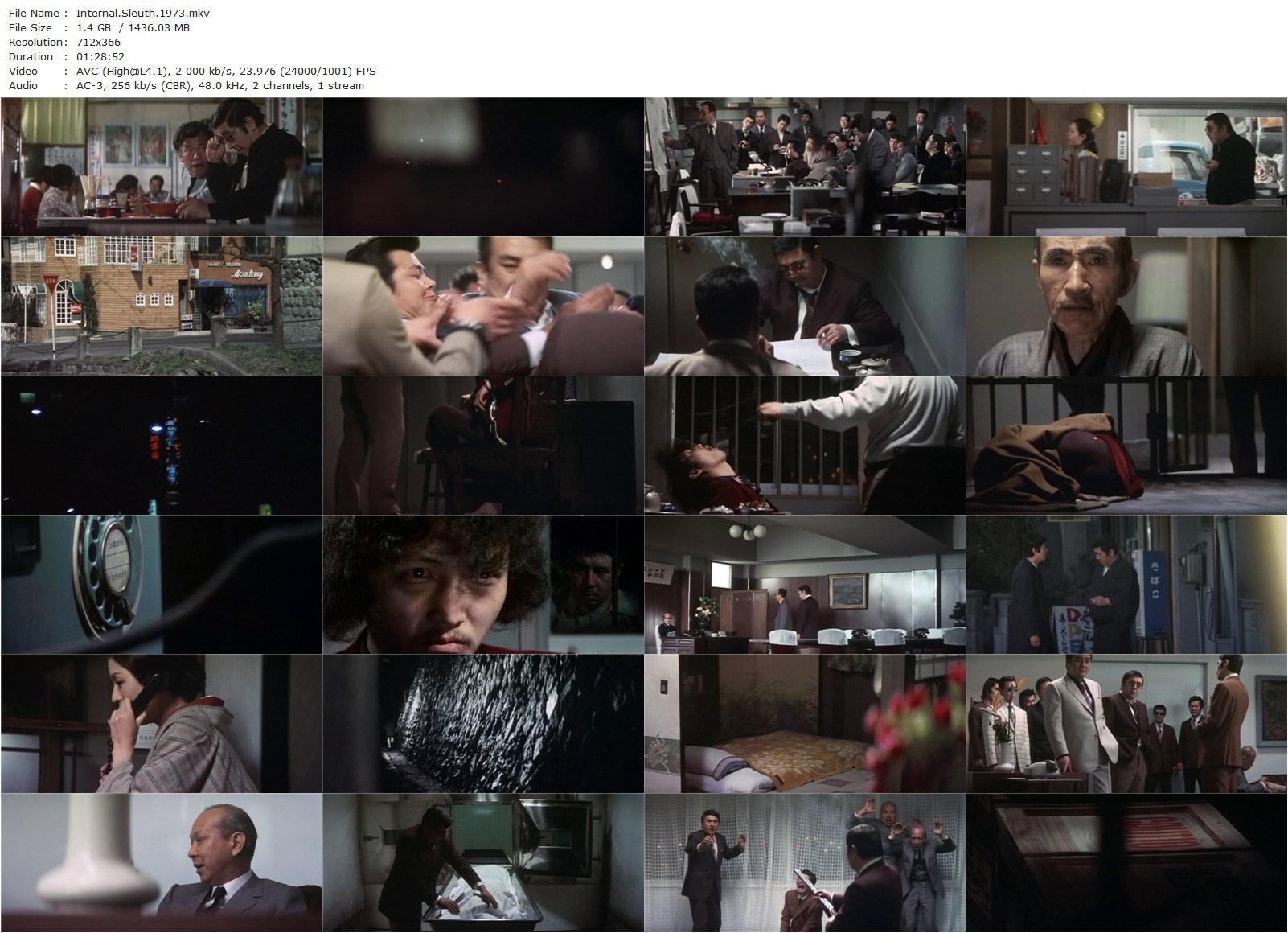 Internal Sleuth AKA Sakura no Daimon (1973) Kenji Misumi, Tomisaburô Wakayama, Kayo Matsuo, Michi Higashi-poster