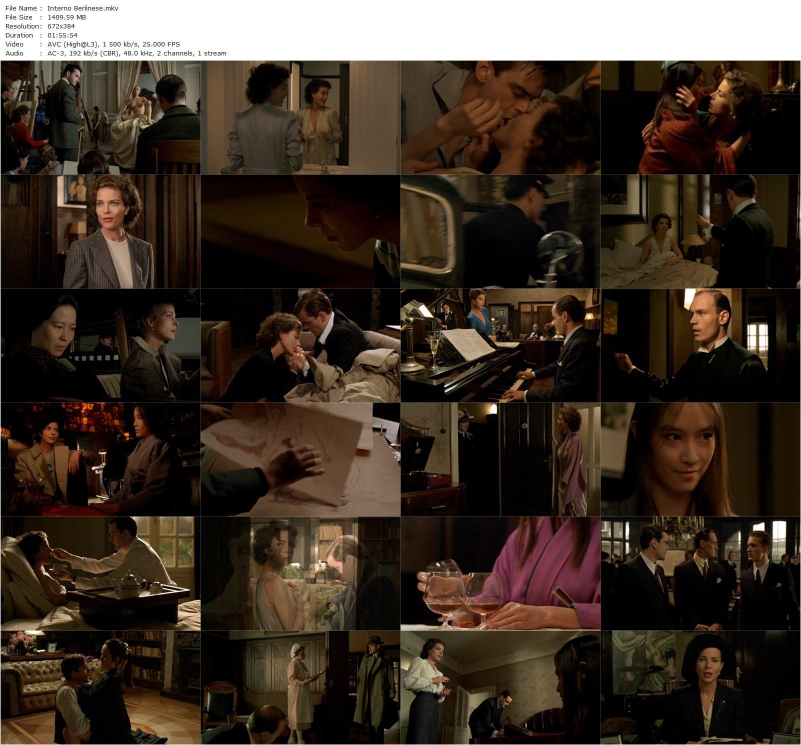 The Berlin Affair AKA Interno berlinese (1985) Liliana Cavani, Gudrun Landgrebe, Kevin McNally, Mio Takaki-poster