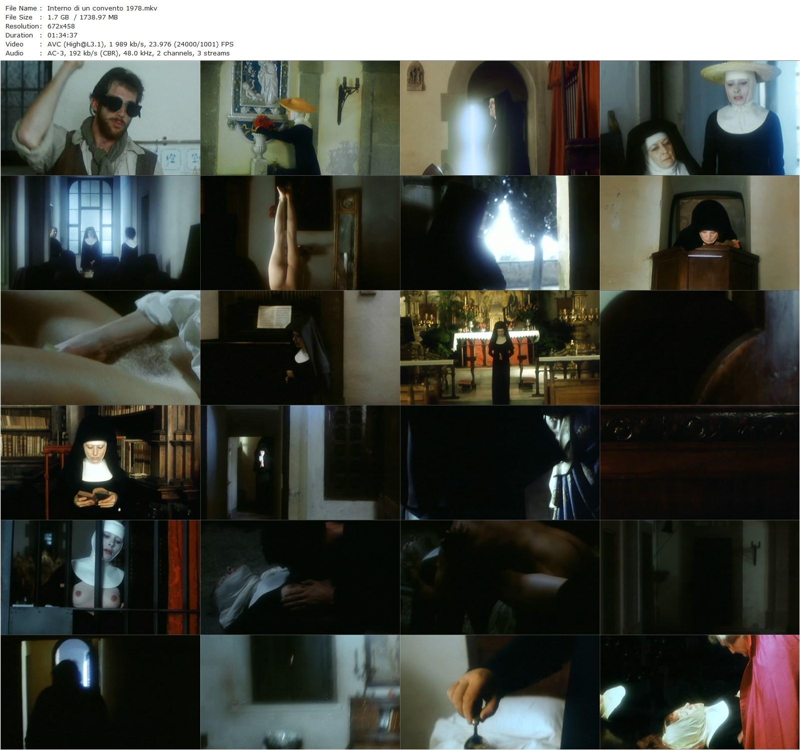 Behind Convent Walls (1978) Walerian Borowczyk, Ligia Branice, Howard Ross, Marina Pierro-poster