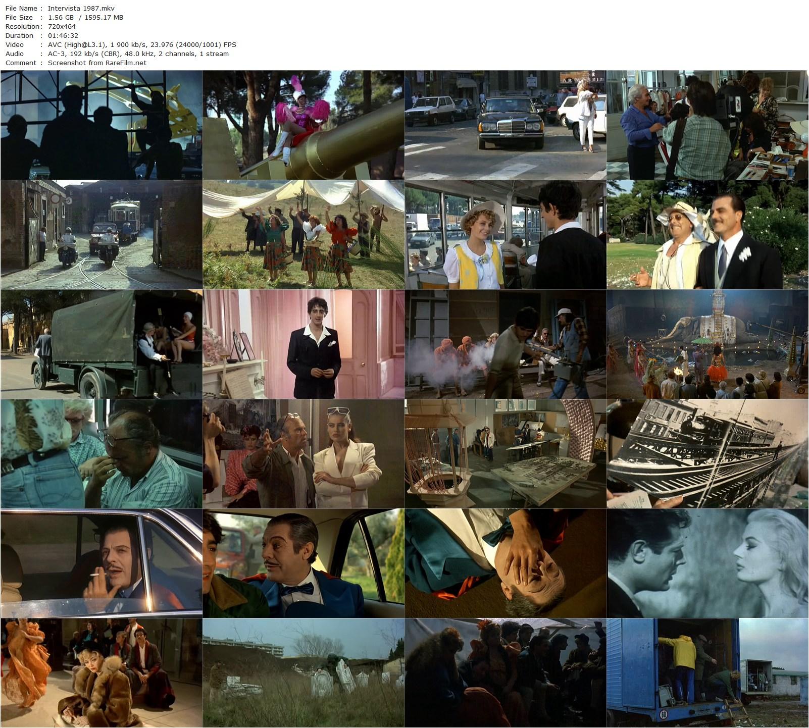 Intervista (1987)-poster