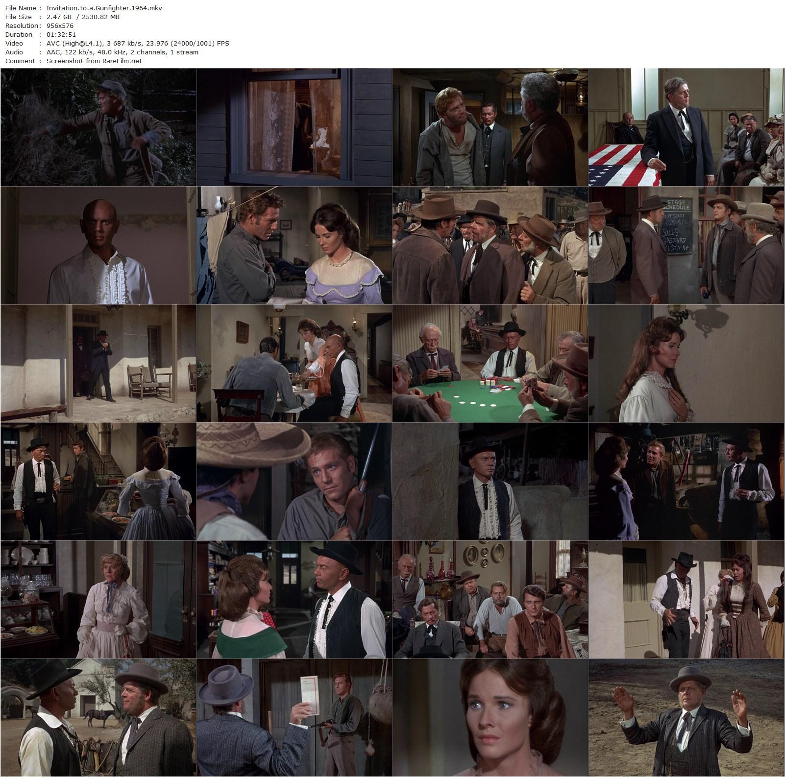 Invitation to a Gunfighter (1964) Richard Wilson-poster