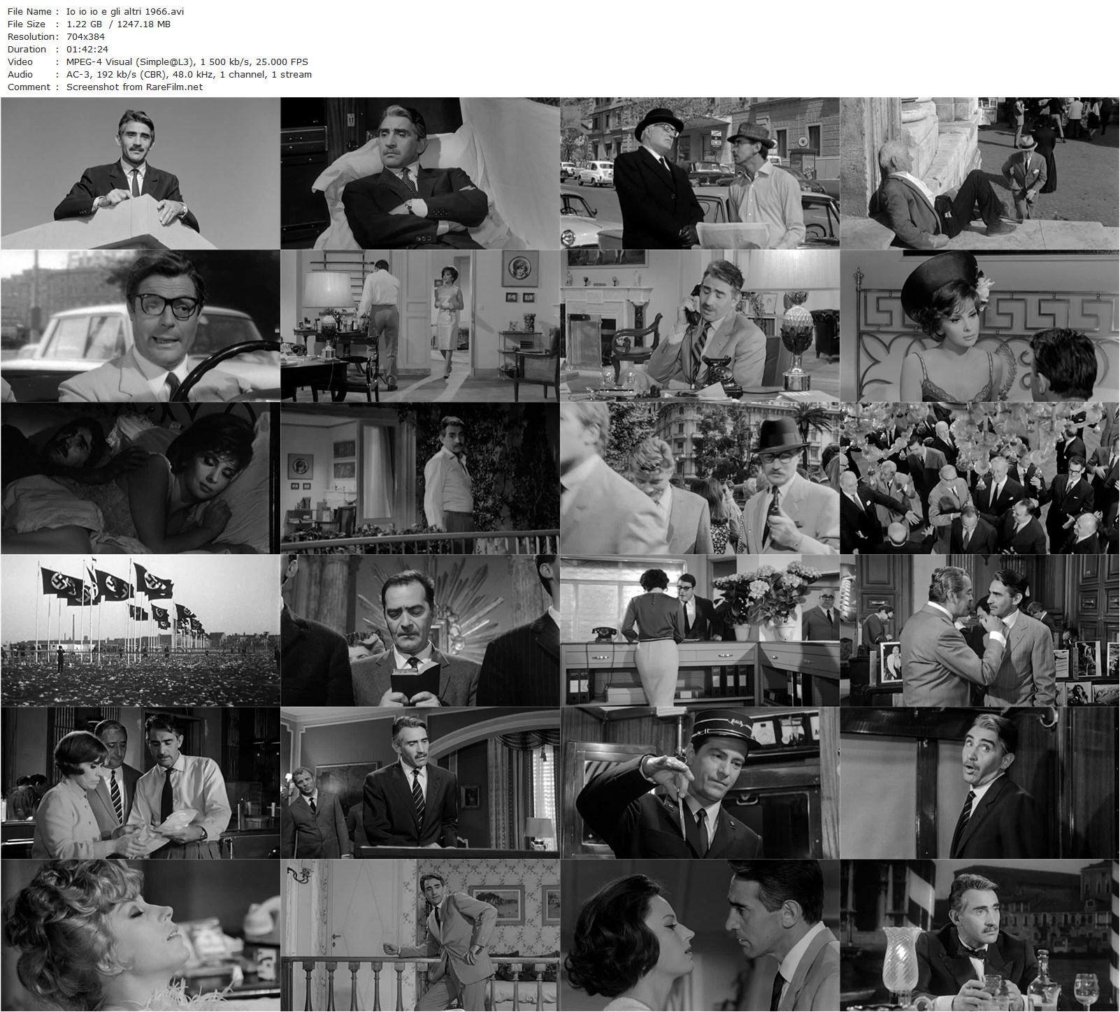 Me, Me, Me… and the Others / Io, io, io…. e gli altri (1966) Alessandro Blasetti, Gina Lollobrigida, Silvana Mangano, Walter Chiari-poster