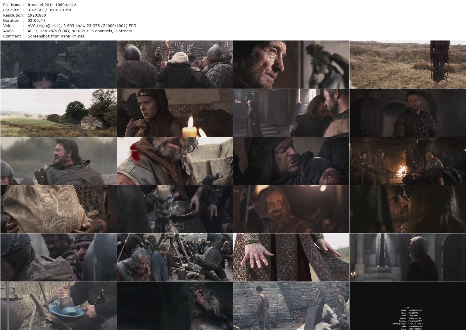 Ironclad (2011) Jonathan English, Paul Giamatti, Jason Flemyng, Brian Cox-poster