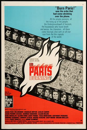 Is Paris Burning? AKA Paris brûle-t-il? (1966) René Clément, Jean-Paul Belmondo, Charles Boyer, Leslie Caron