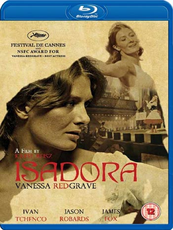 Isadora (1968) Karel Reisz, Vanessa Redgrave, James Fox, Jason Robards