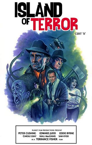 Island of Terror (1966) Terence Fisher, Peter Cushing, Edward Judd, Carole Gray