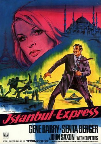 Istanbul Express (1968) Richard Irving, Gene Barry, John Saxon, Senta Berger
