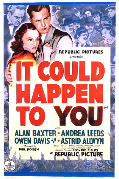 It Could Happen to You (1937) by Phil Rosen