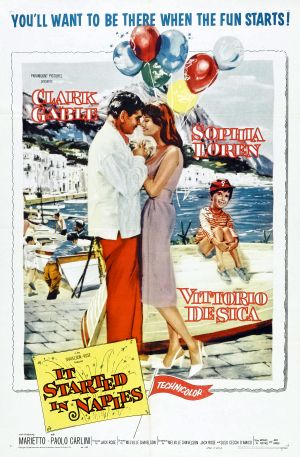 It Started in Naples (1960) Melville Shavelson, Clark Gable, Sophia Loren, Vittorio De Sica