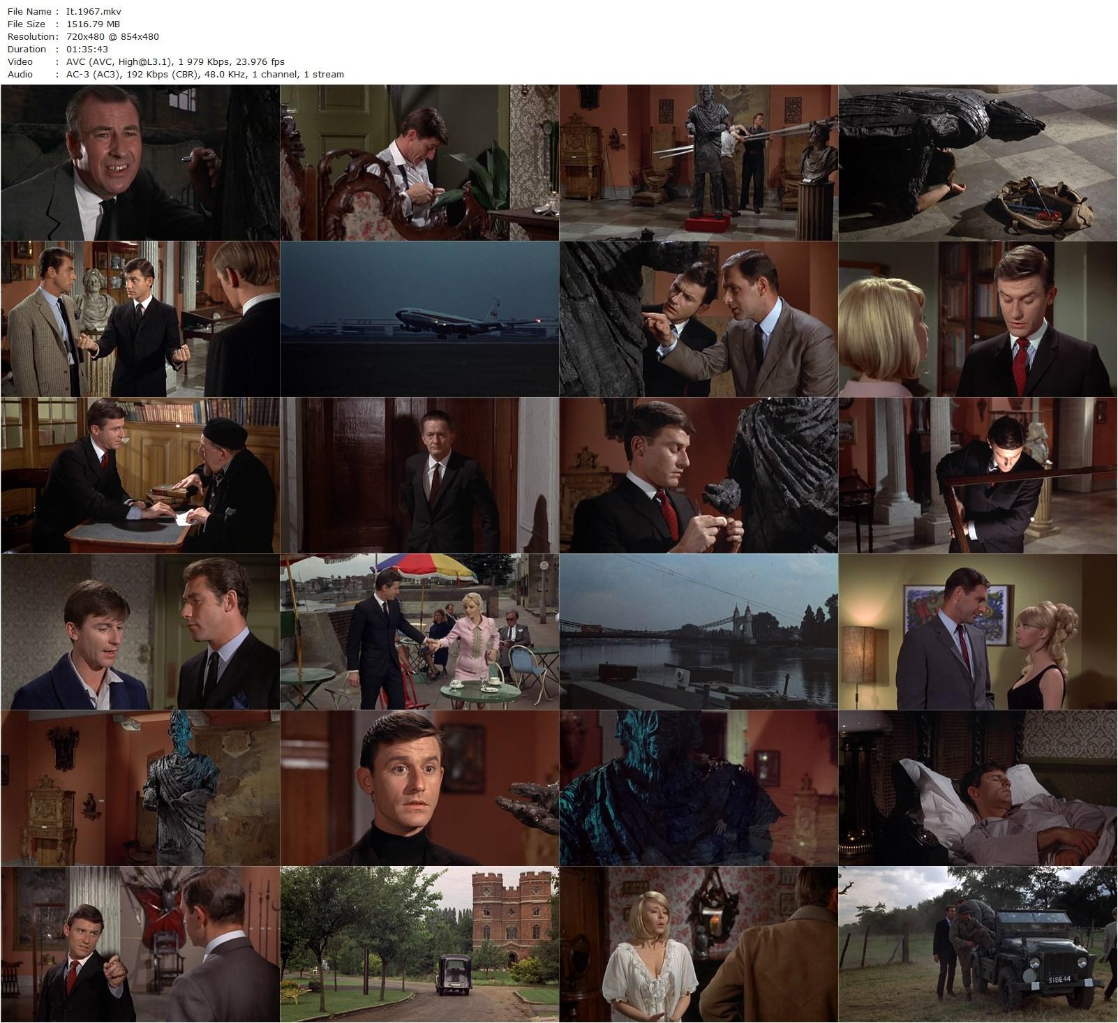 It! (1967) Herbert J. Leder, Roddy McDowall, Jill Haworth, Paul Maxwell-poster