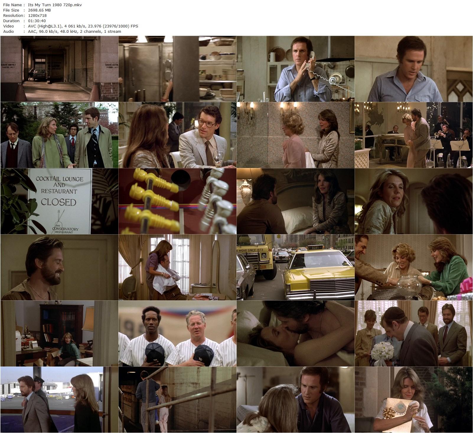 It’s My Turn (1980) Claudia Weill, Jill Clayburgh, Michael Douglas, Charles Grodin-poster